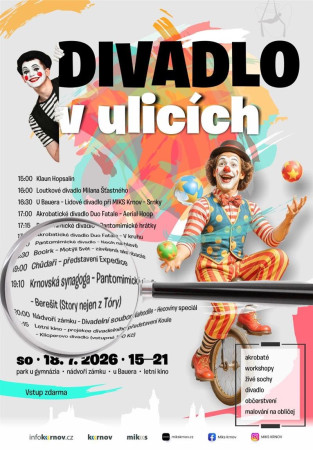 Berešit - pantomimické divadlo - 18.7.2026 v 19:10
